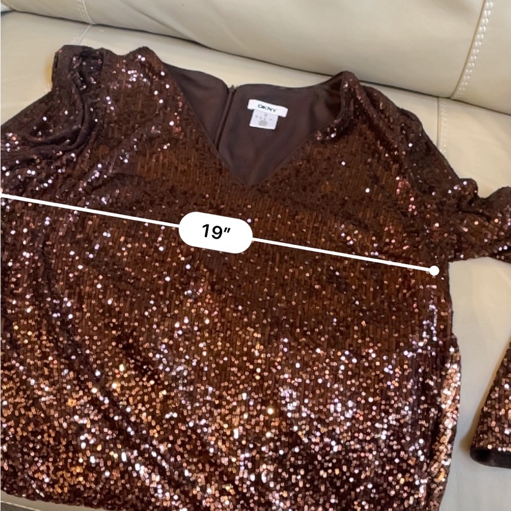 DKNY size 18 Sequin Dress - Picture 4 of 5